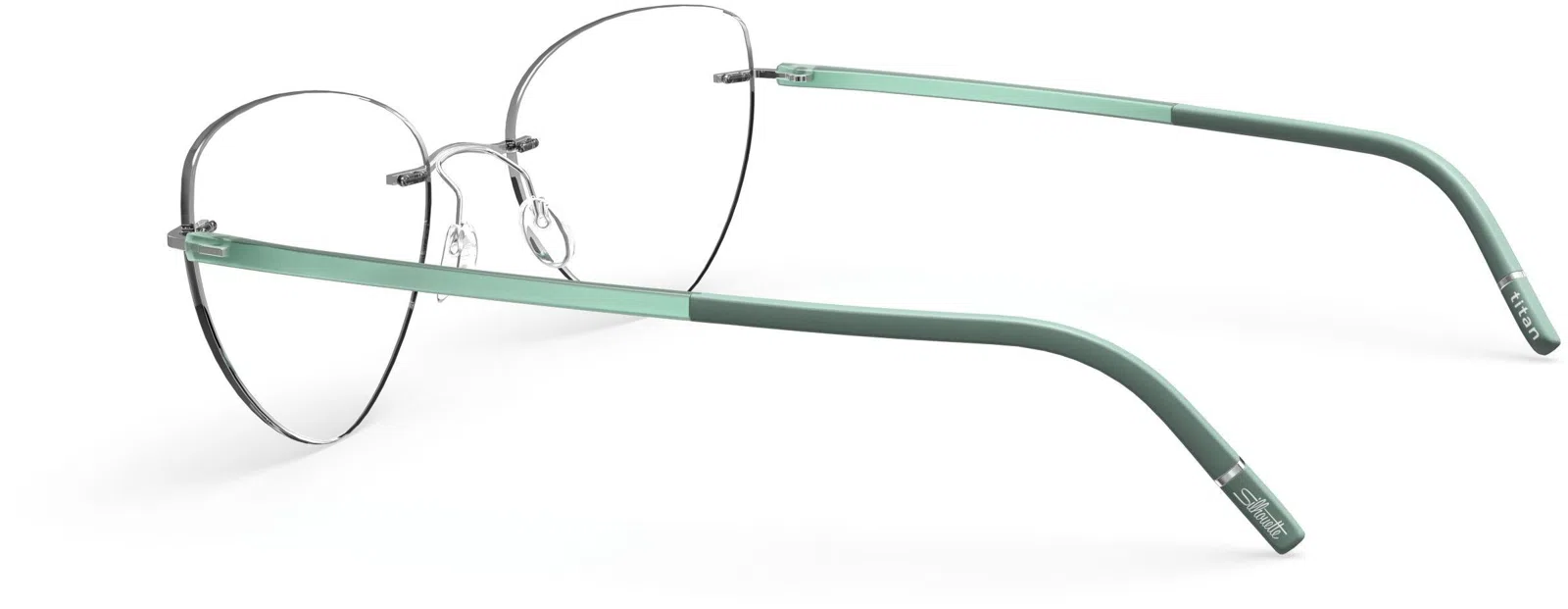 Silhouette The Wave Chassis Rimless 5567 Eyeglasses - view 37
